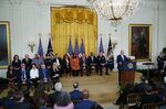 Joe Biden&nbsp;awards the Presidential Citizens Medal to 12 people in Washington DC on January 6.&nbsp;