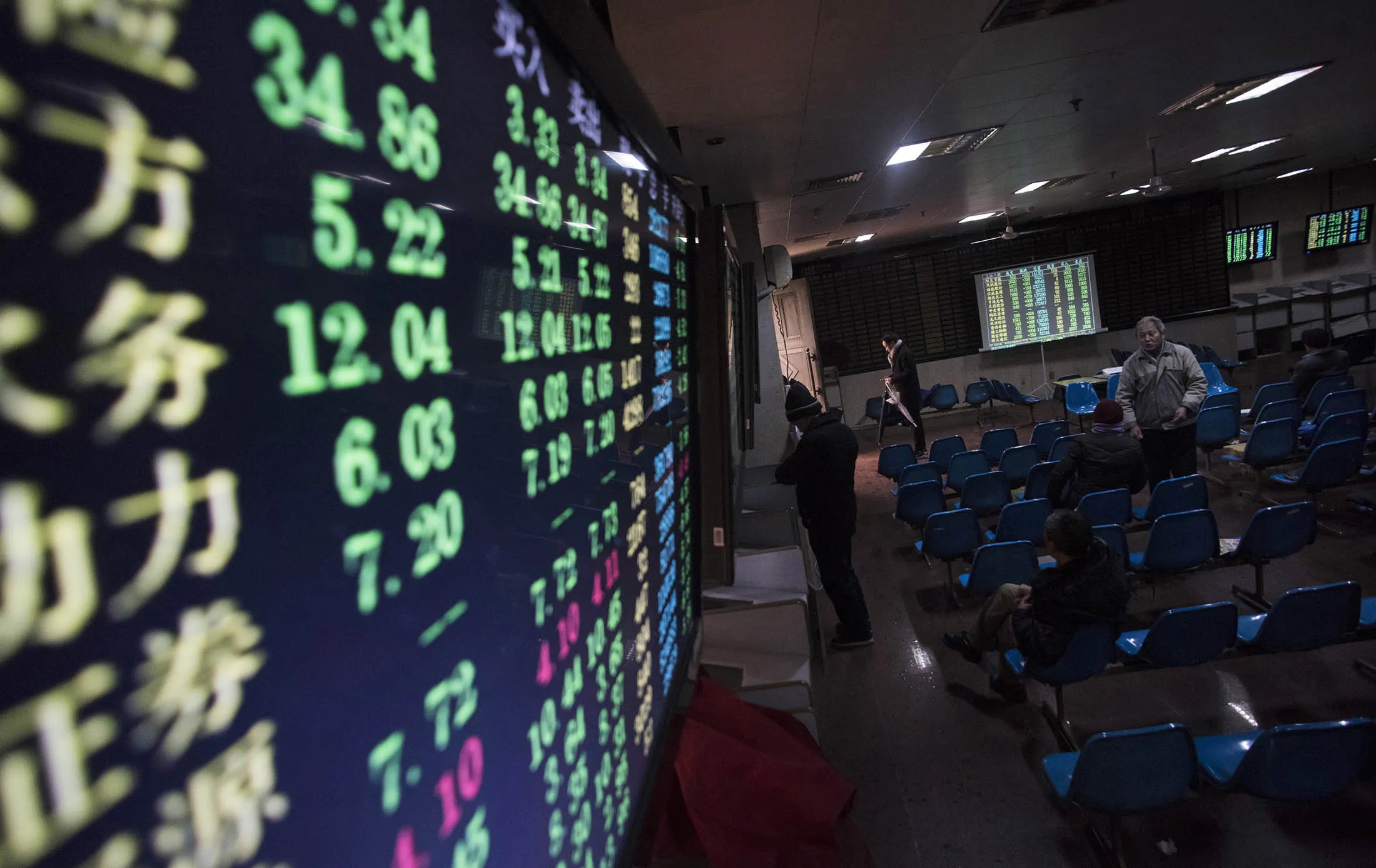 CHINA-ECONOMY-STOCKS