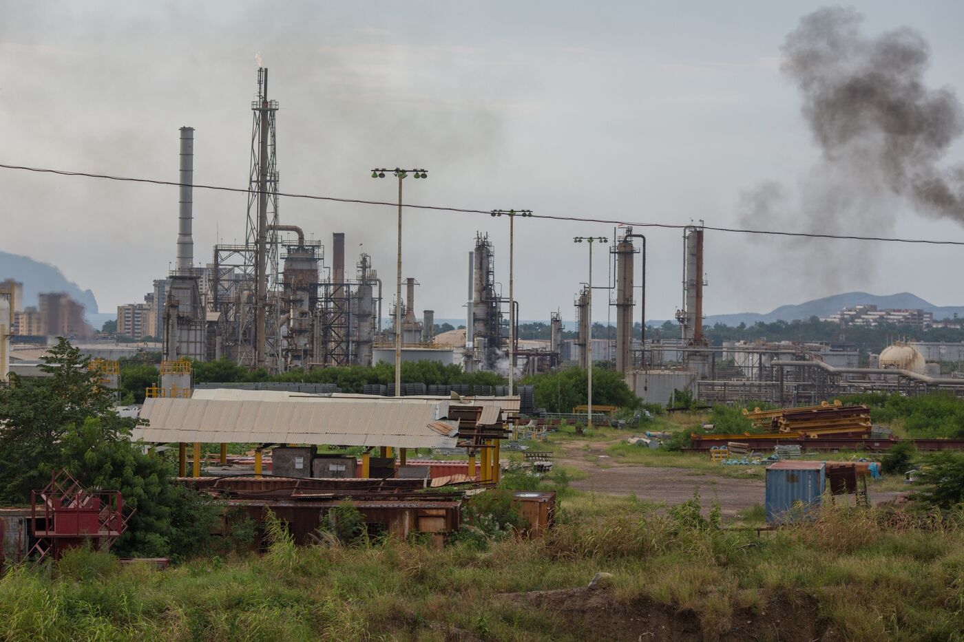 The Puerto La Cruz refinery in Puerto La Cruz, Venezuela.