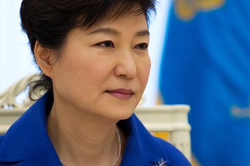 Park Geun Hye.