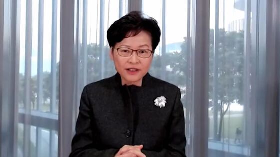 Hong Kong’s Lam Praises HSBC After CEO ‘Grilled,’ Slams U.K.