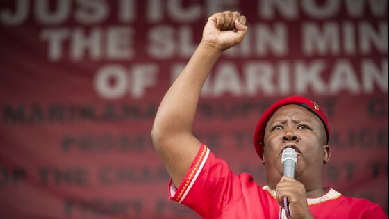 Malema Turns Up Heat on South Africa's ANC
