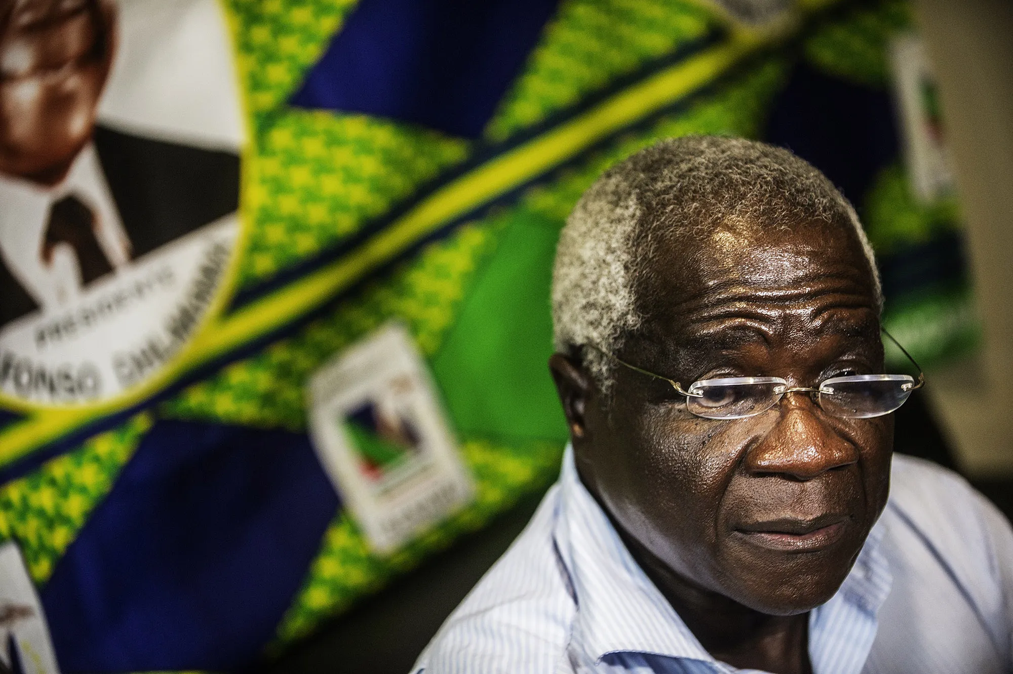 Afonso Dhlakama&nbsp;in Maputo on Oct.&nbsp;11, 2014.