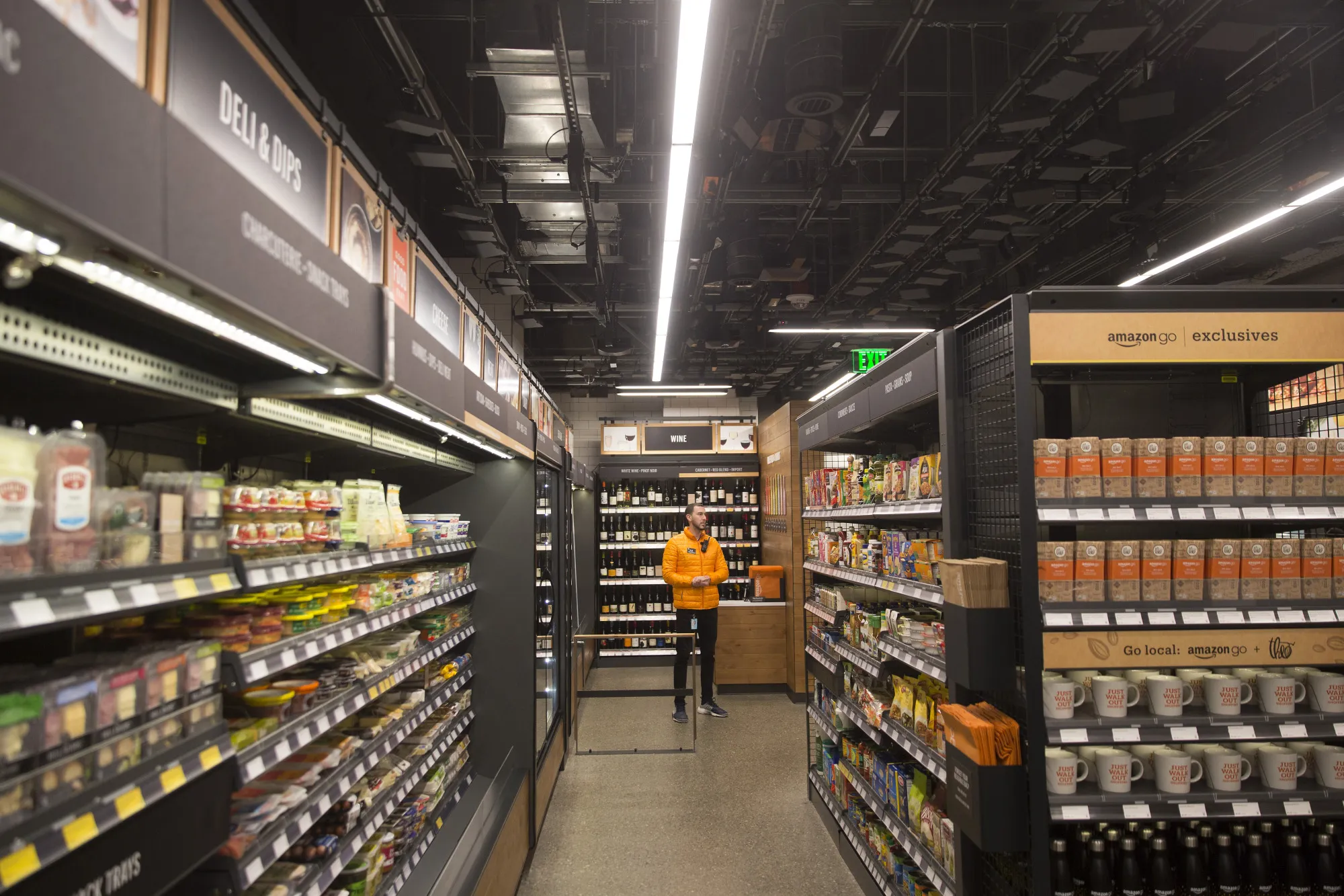 Amazon Go in Seattle.