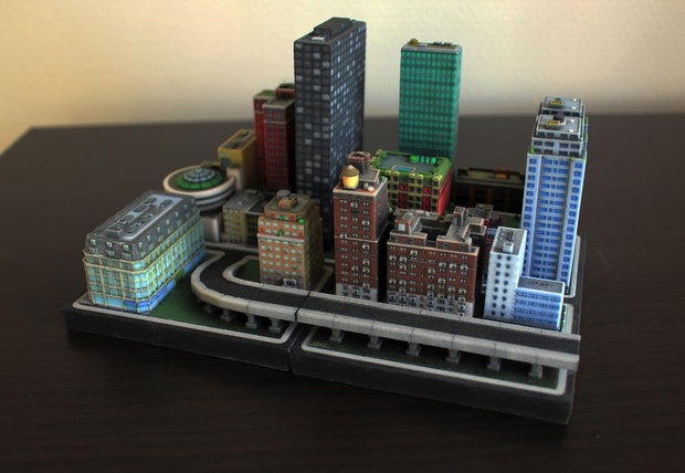 Mini sales city model