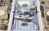 General Images Of Japanese Yen and US Dollars As Yen Extended Gains Against Dollar