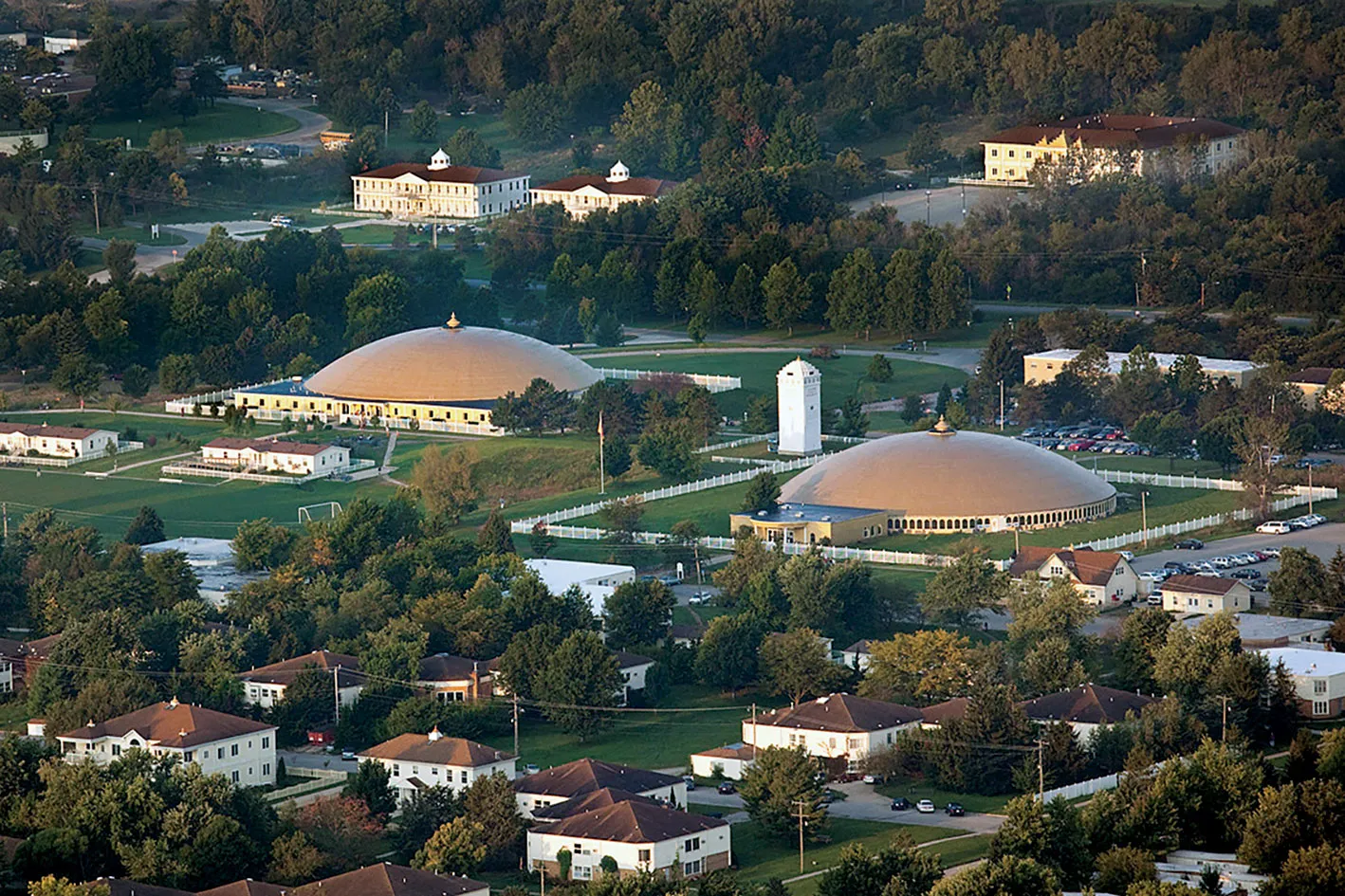 Maharishi University campus.
