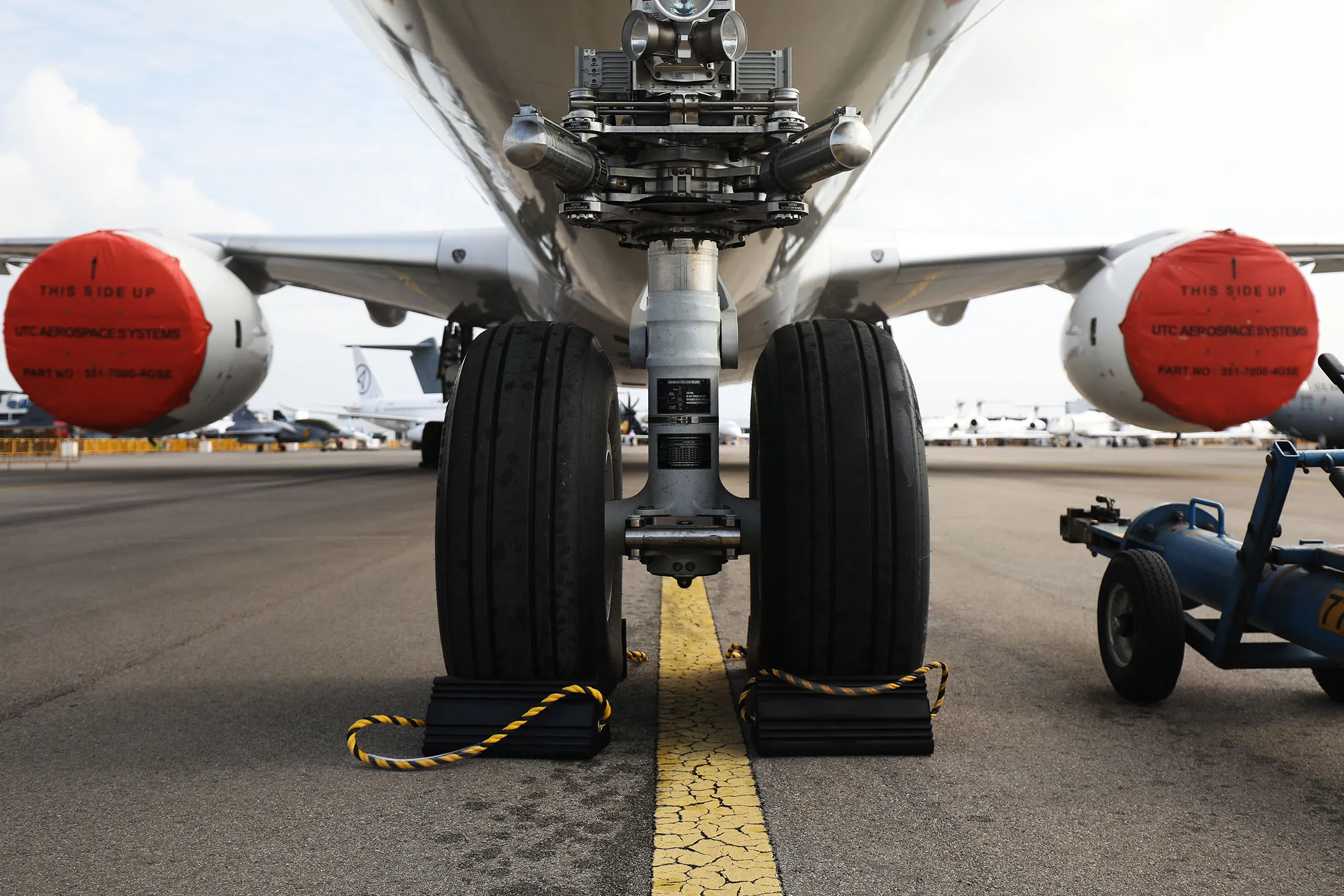 Aircraft Displays And Exhibits at the Singapore Airshow