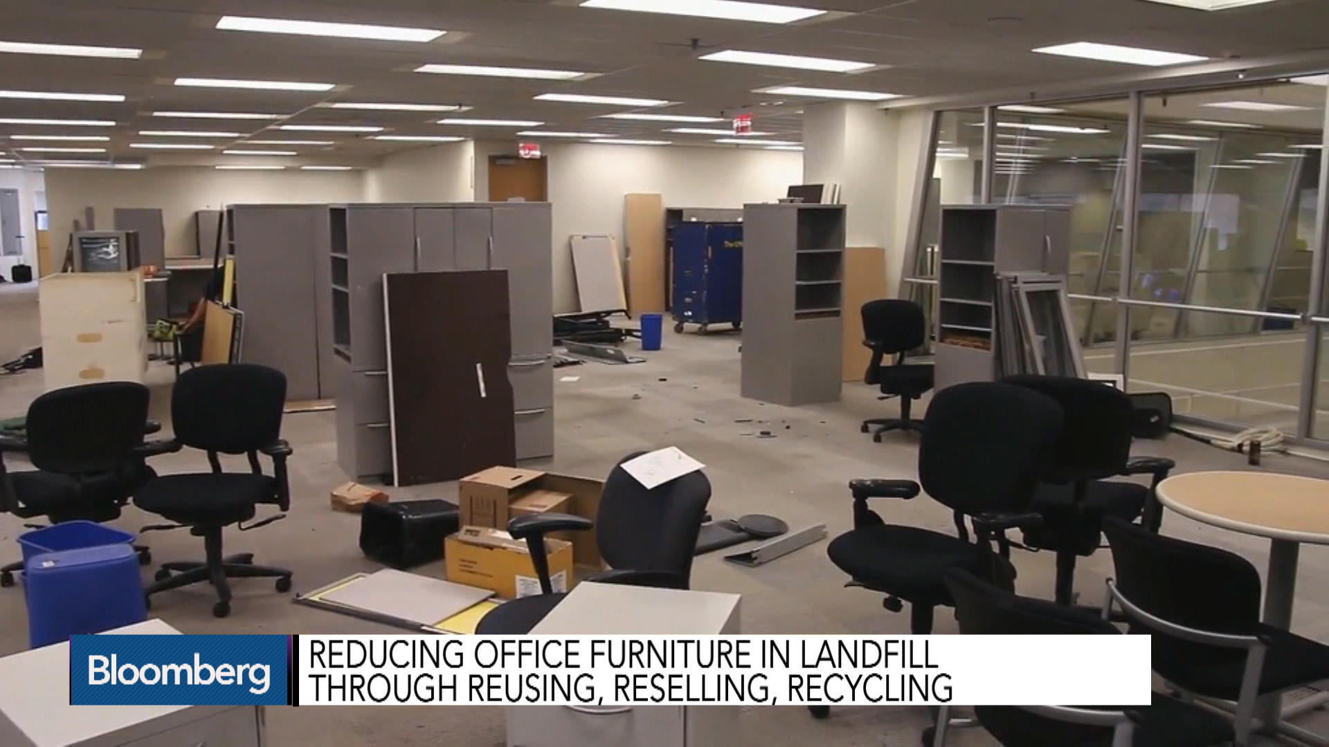 Green Standards Saves Office Furniture From Landfills