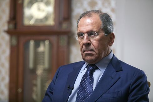 Russian Foreign Minister Sergei Lavrov
