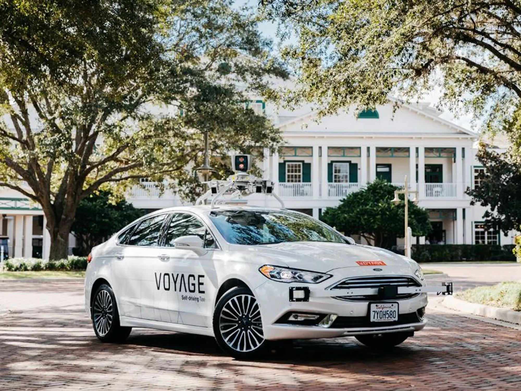 Voyage Villages Florida self driving car taxi