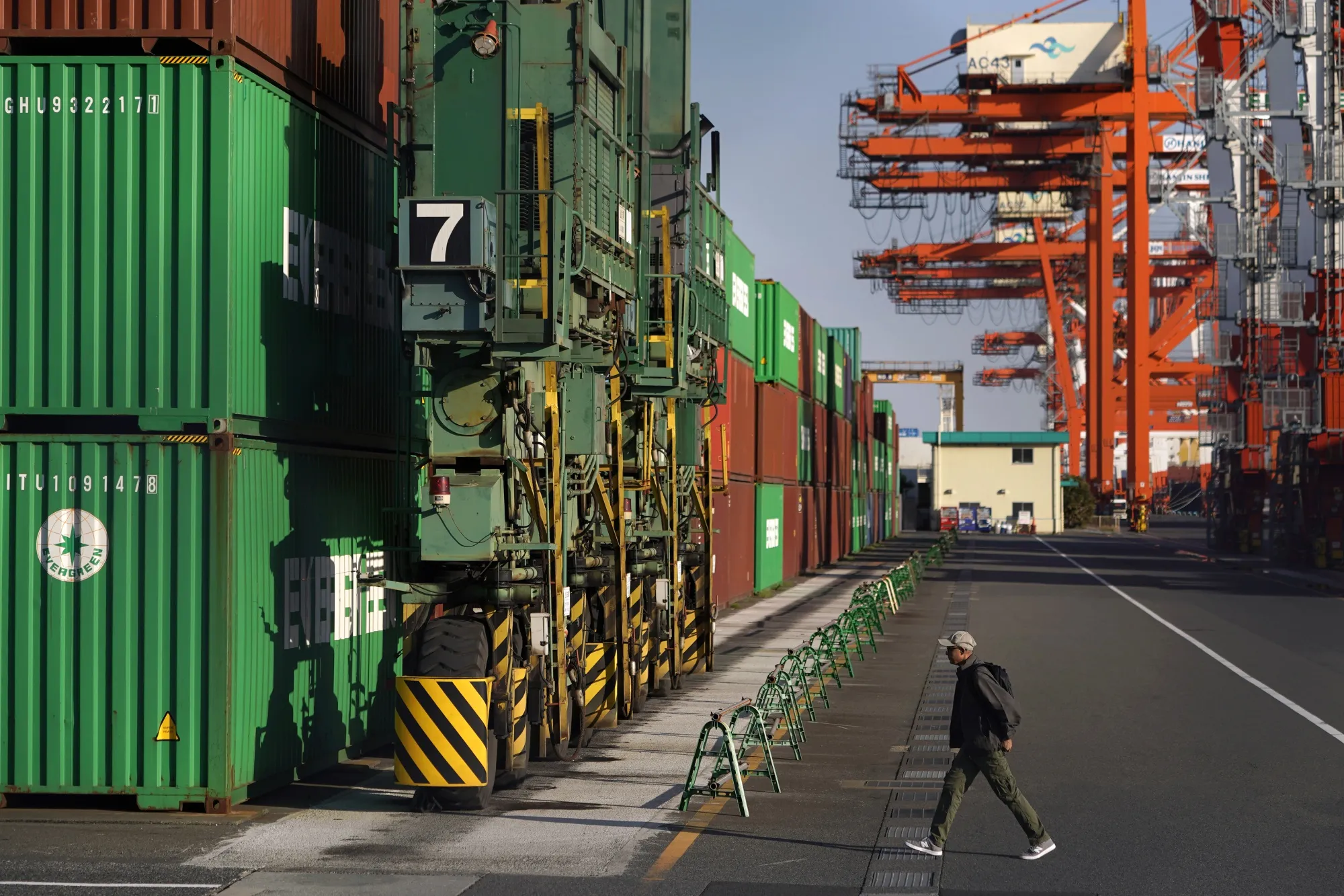 Shipping Operations As US-Japan Trade Talks Begin in Washington