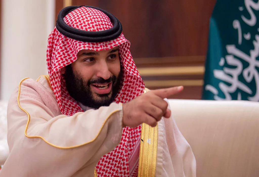 Mohammed bin Salman should watch where he points that thing.