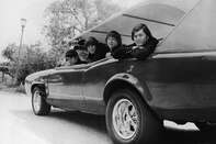 Four Monkees In A Car