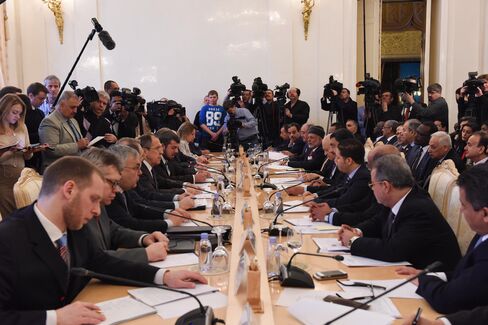 Russian-Arab Cooperation Forum in Moscow on Feb. 26