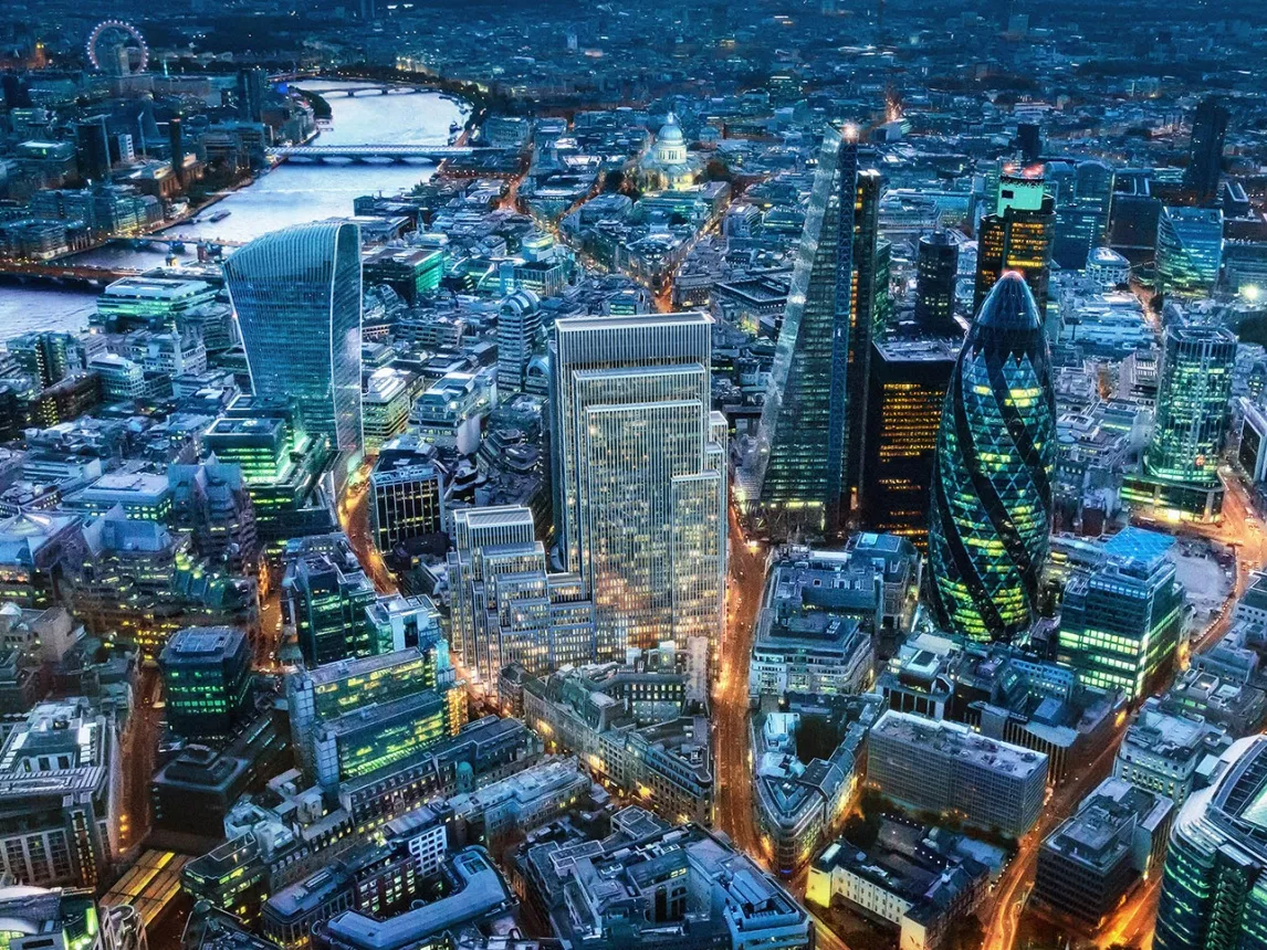 Illustration showing the project at 40 Leadenhall Street in London.