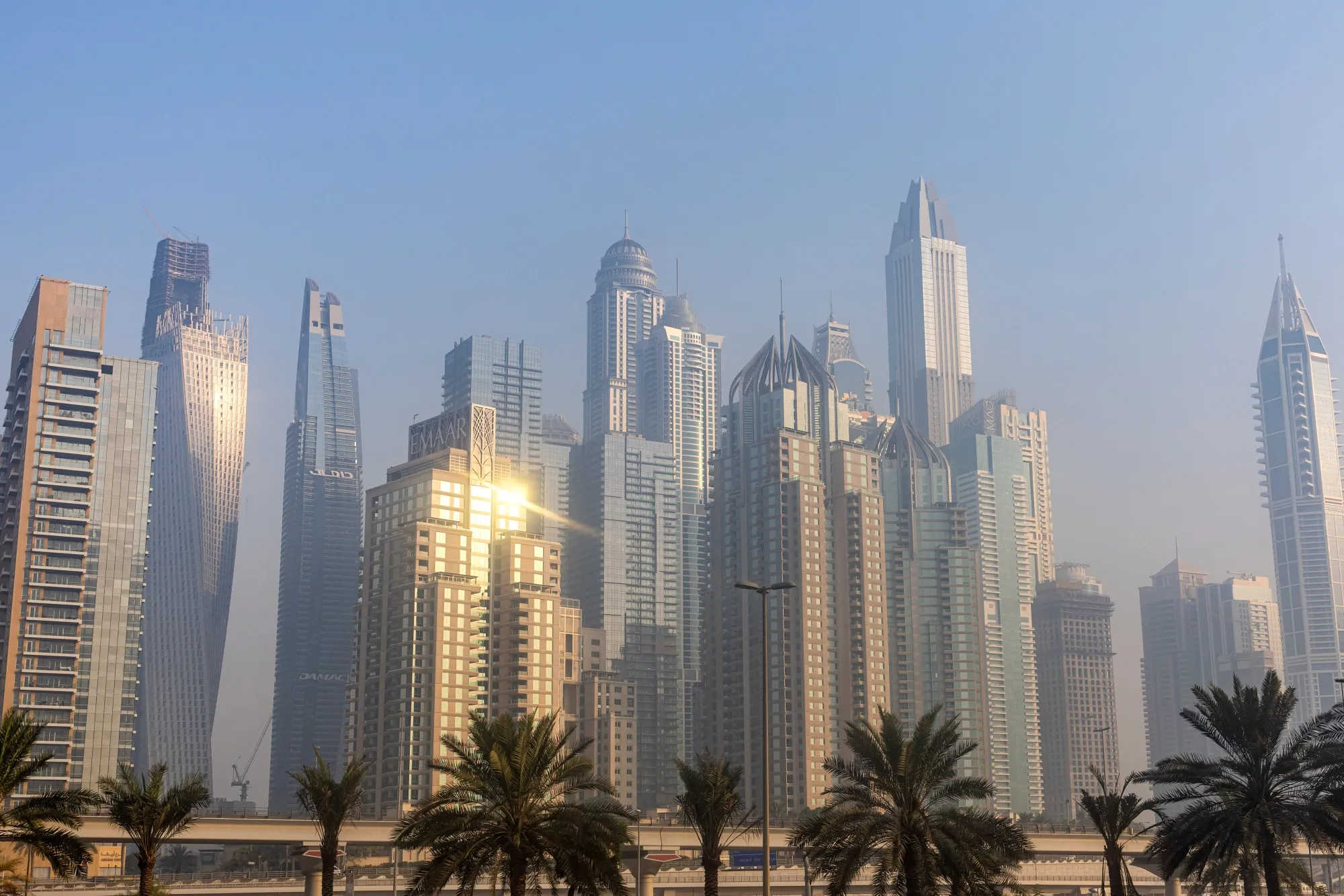 The Dubai Skyline