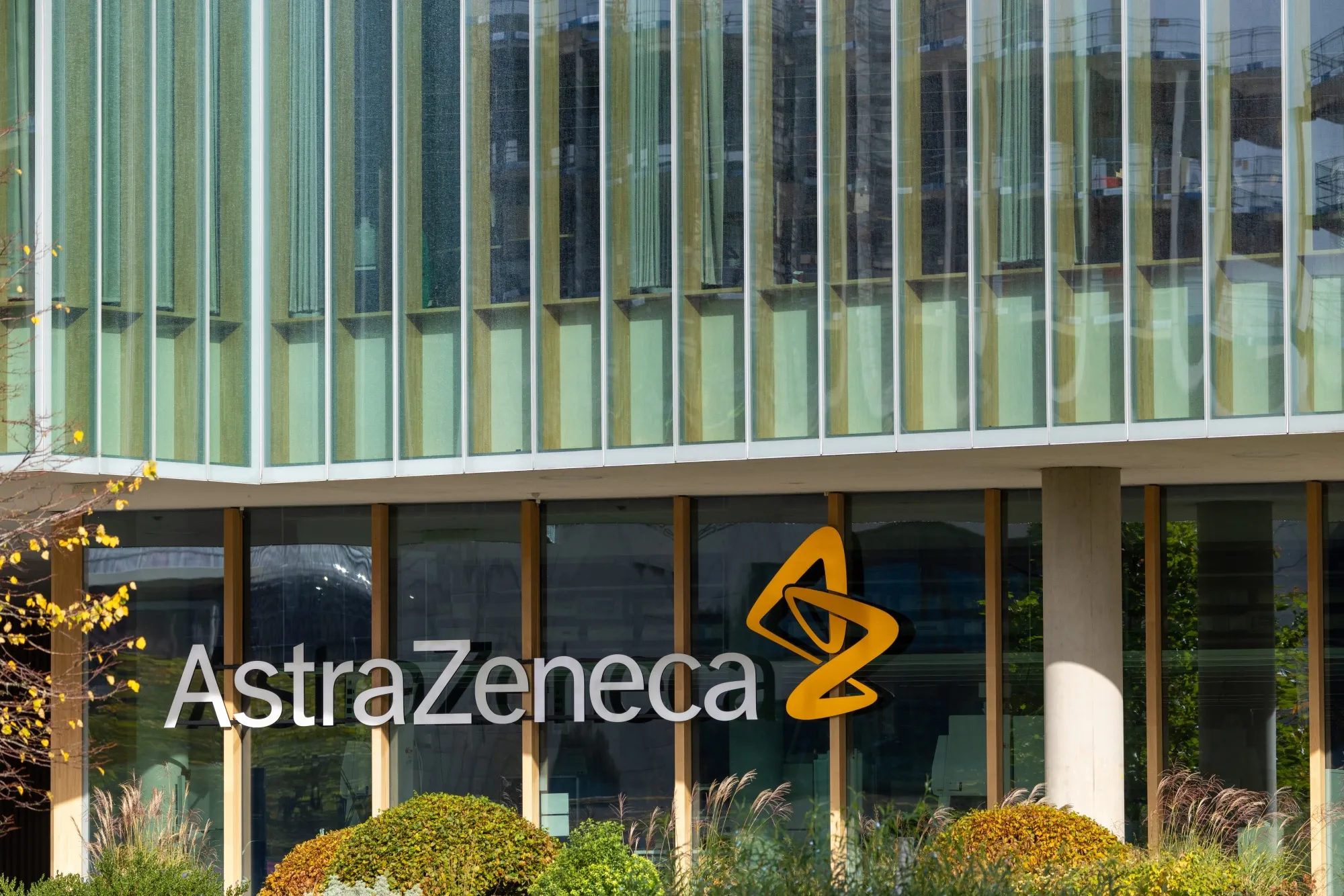 AstraZeneca research and development facility at the company's headquarters in Cambridge, UK.