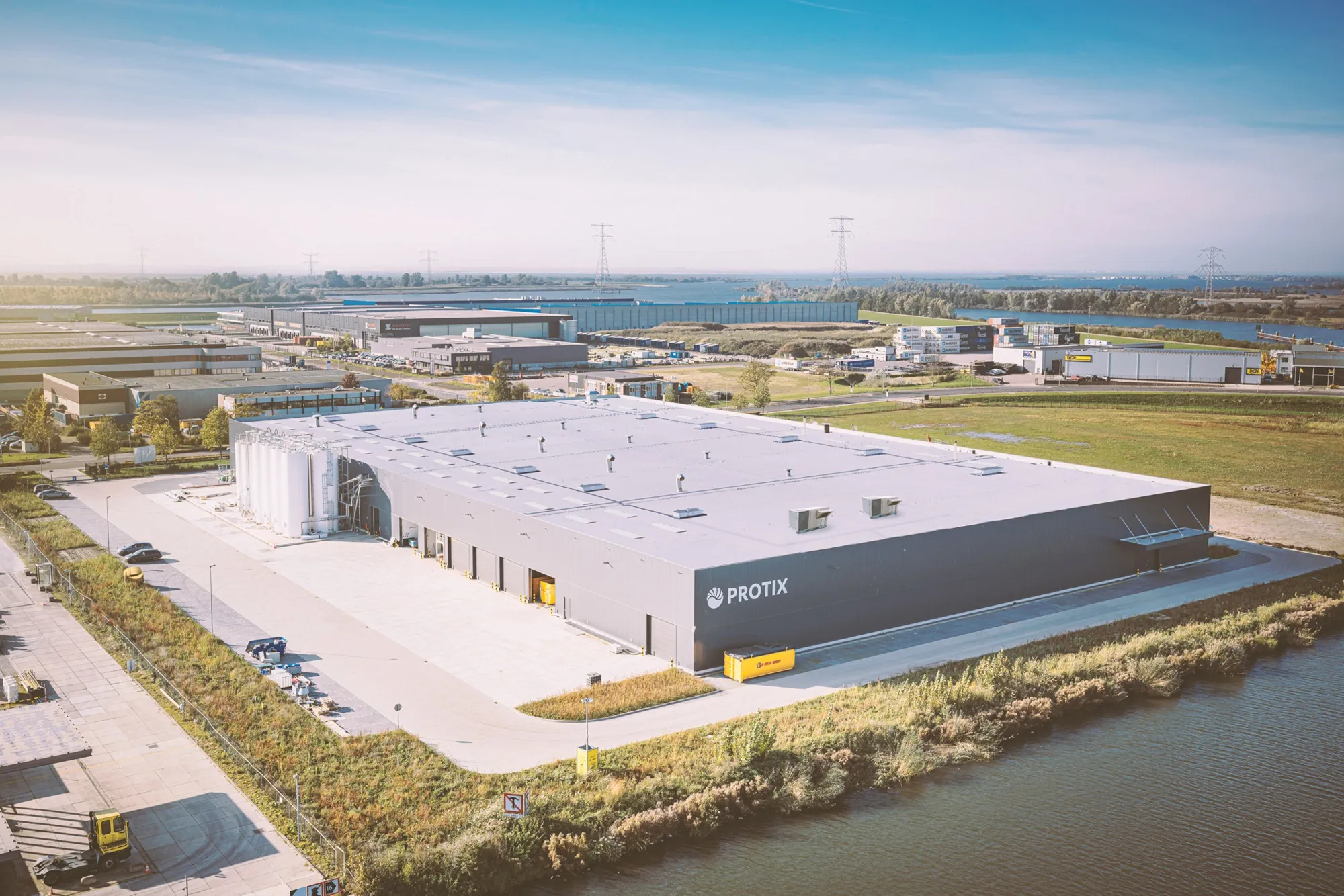 Protix BV’s insect farm in Dongen, Netherlands.