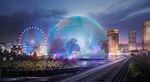 Rendering of the Las Vegas Sphere.