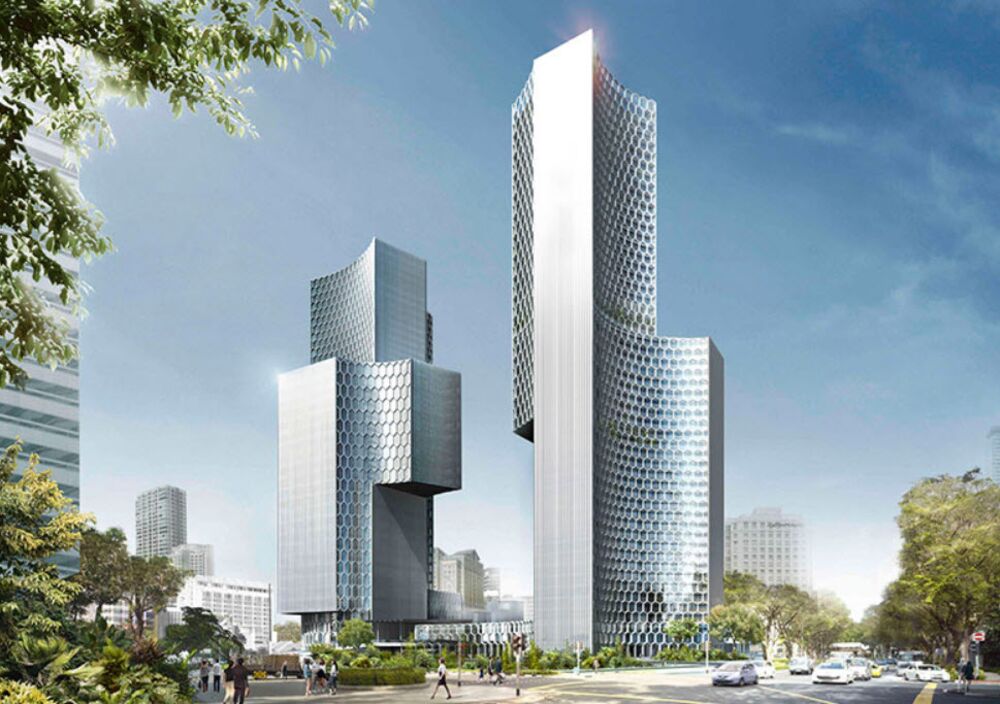 Capitaland Reit Said To Pursue 1 1 Billion Duo Office Tower