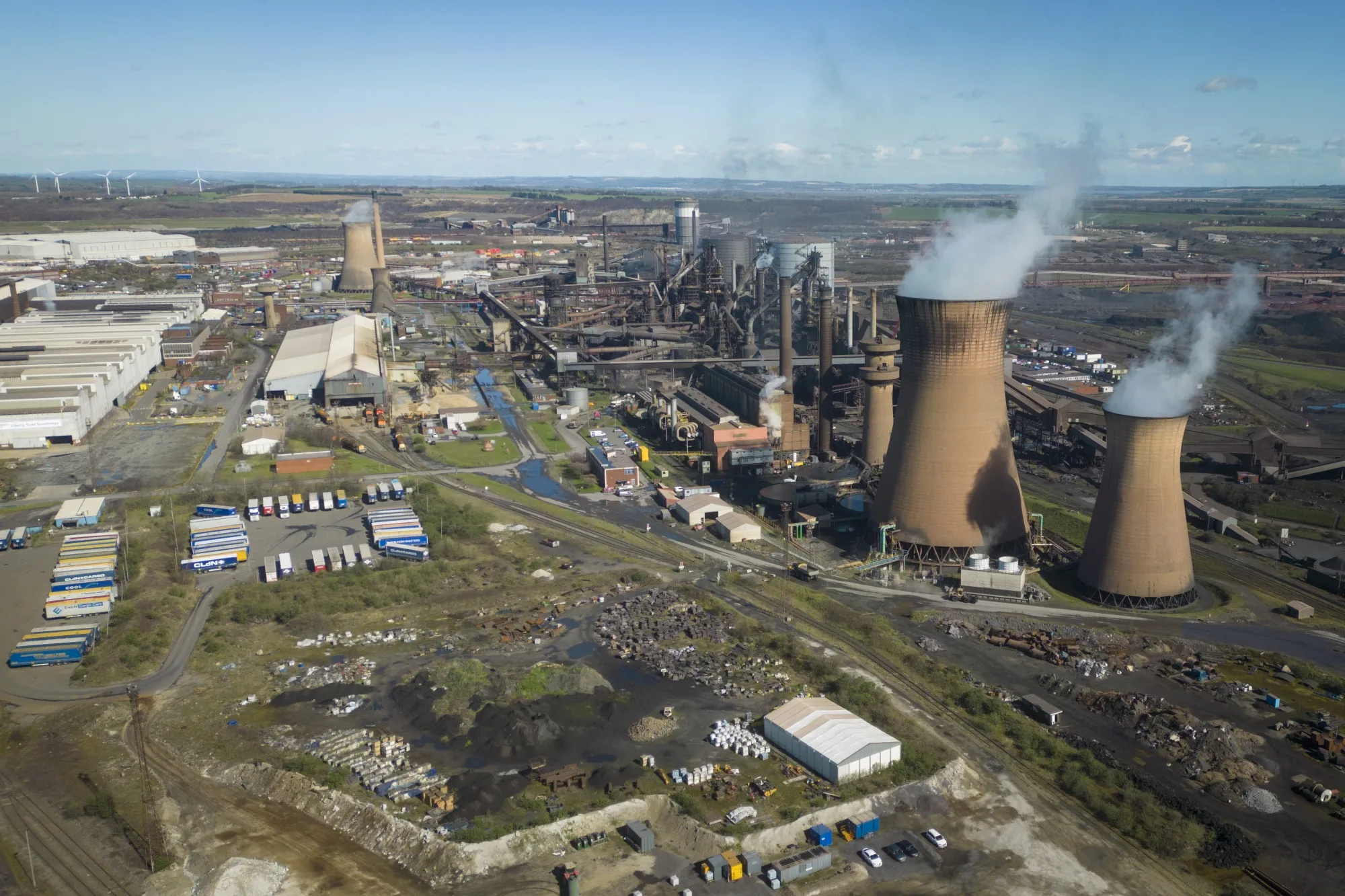The closure of British Steel’s UK operations would put thousands of jobs at risk in Scunthorpe and Teesside, both in northern England.