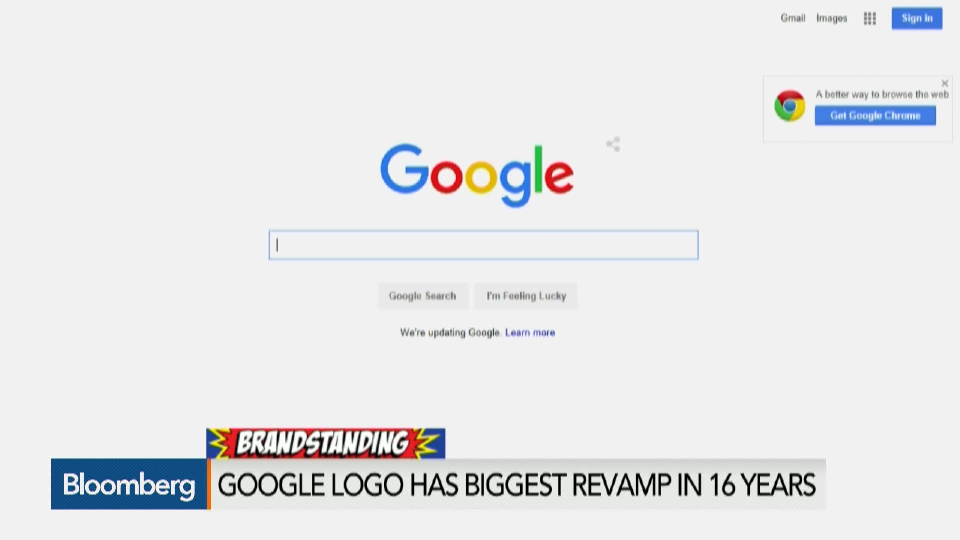 Watch Behind the Rebranding of Google's Logo - Bloomberg