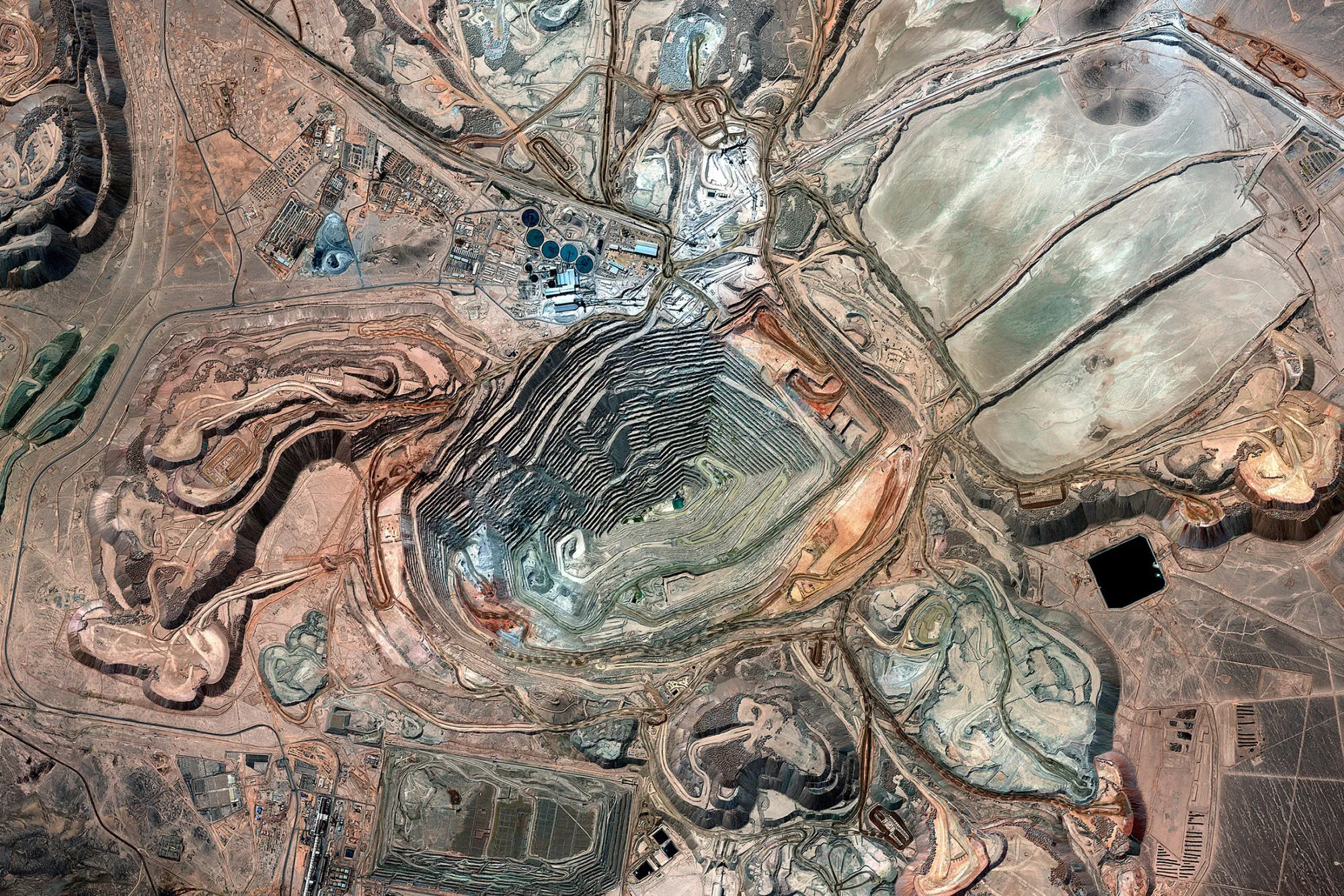 The Escondida&nbsp;copper mine.