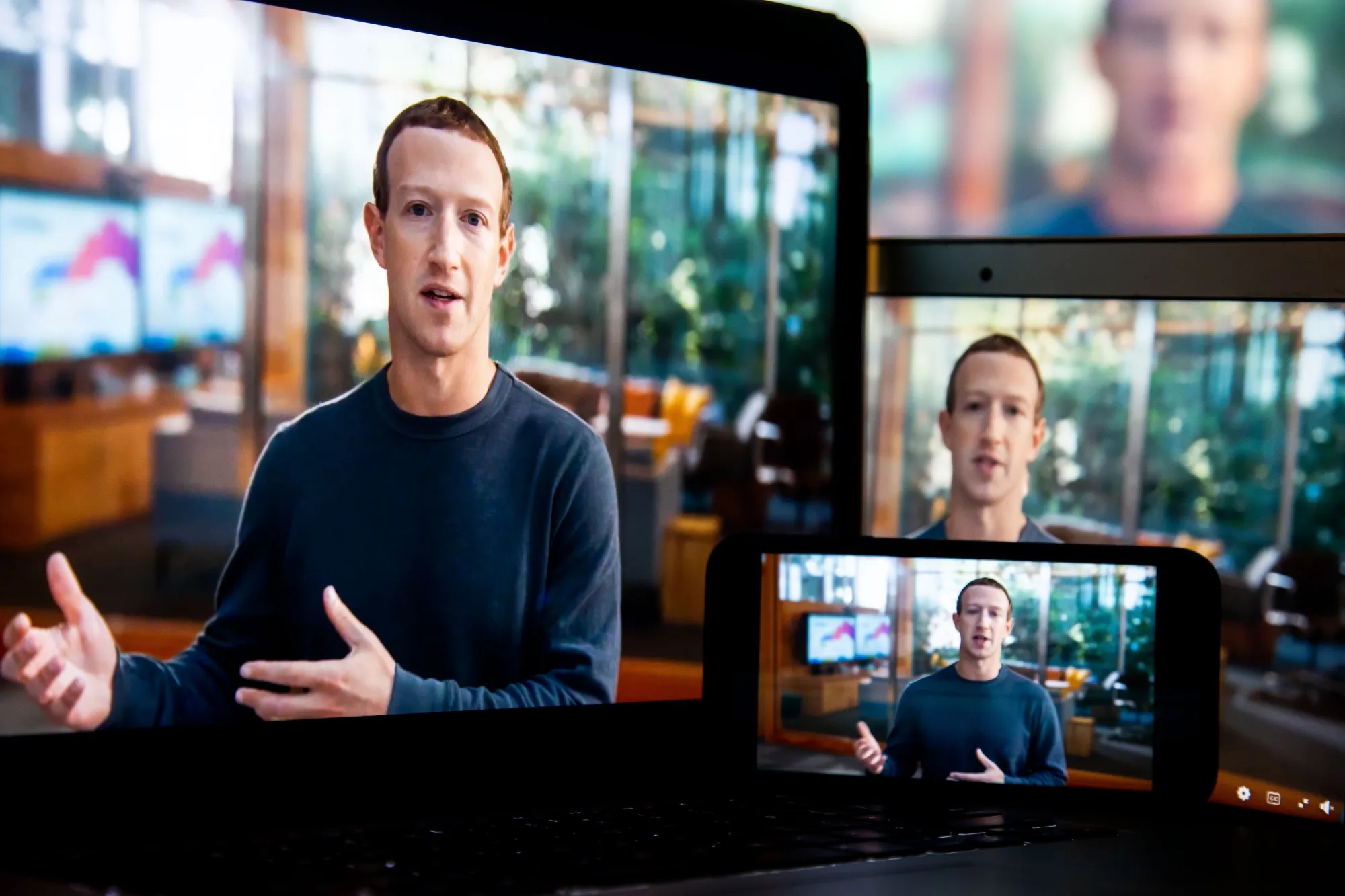 Zuckerberg in 2022.