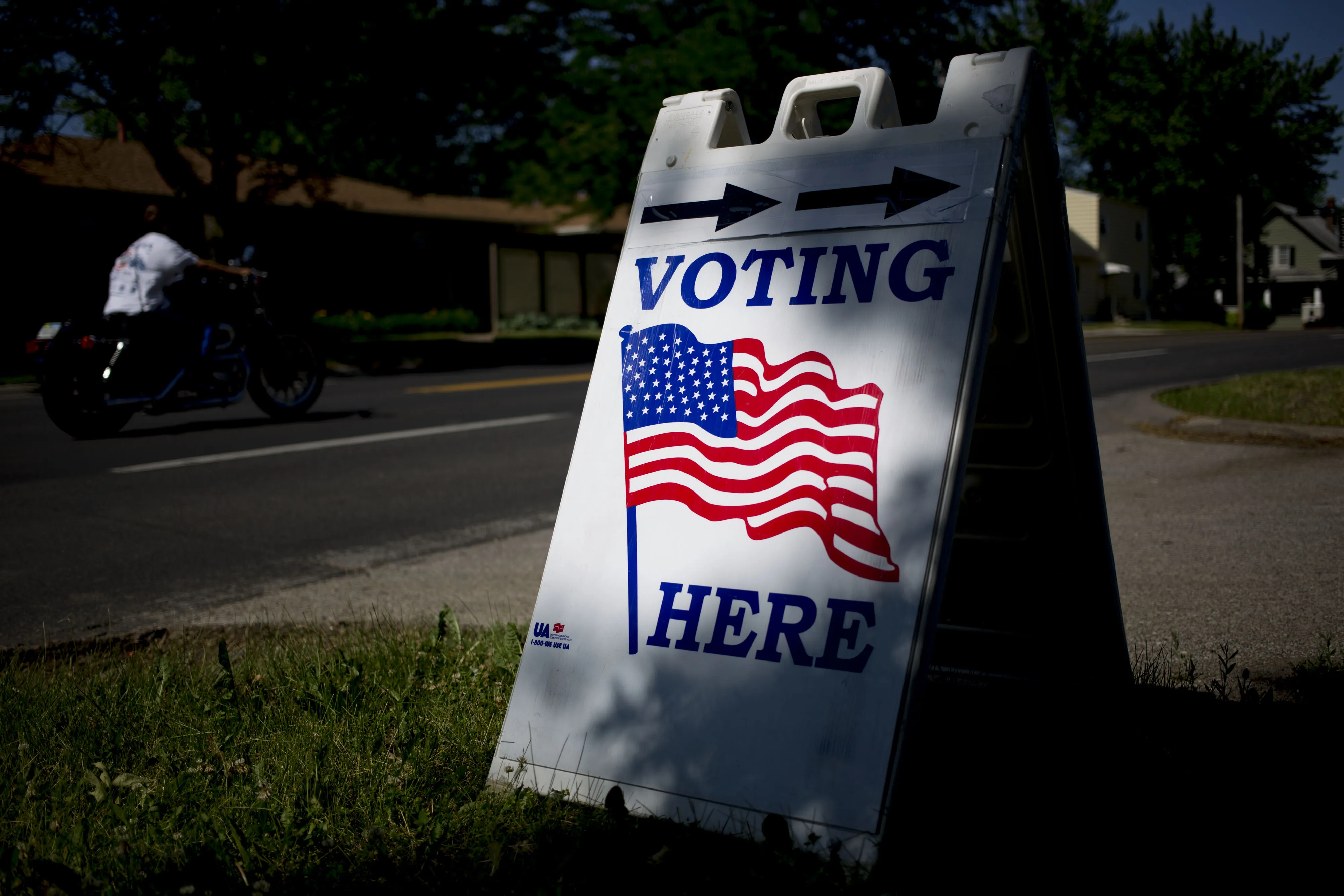 Voters Cast Ballots In The Iowa Primary Election 