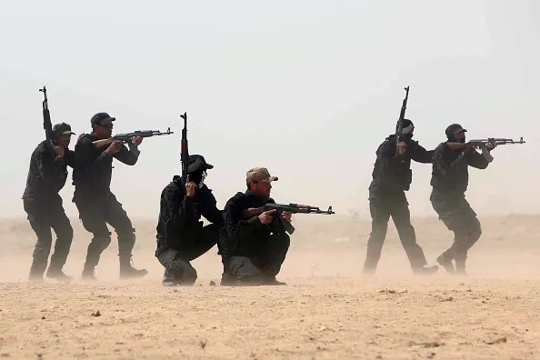 When Tikrit is won, who of the militias will remain?
