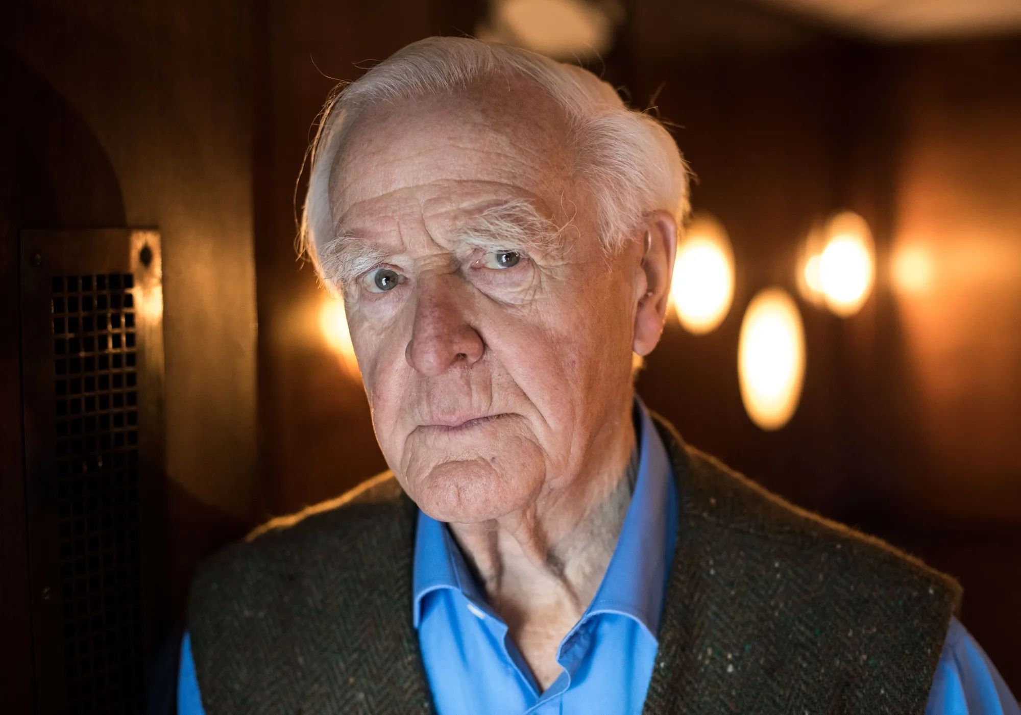British best-selling author John le Carre.