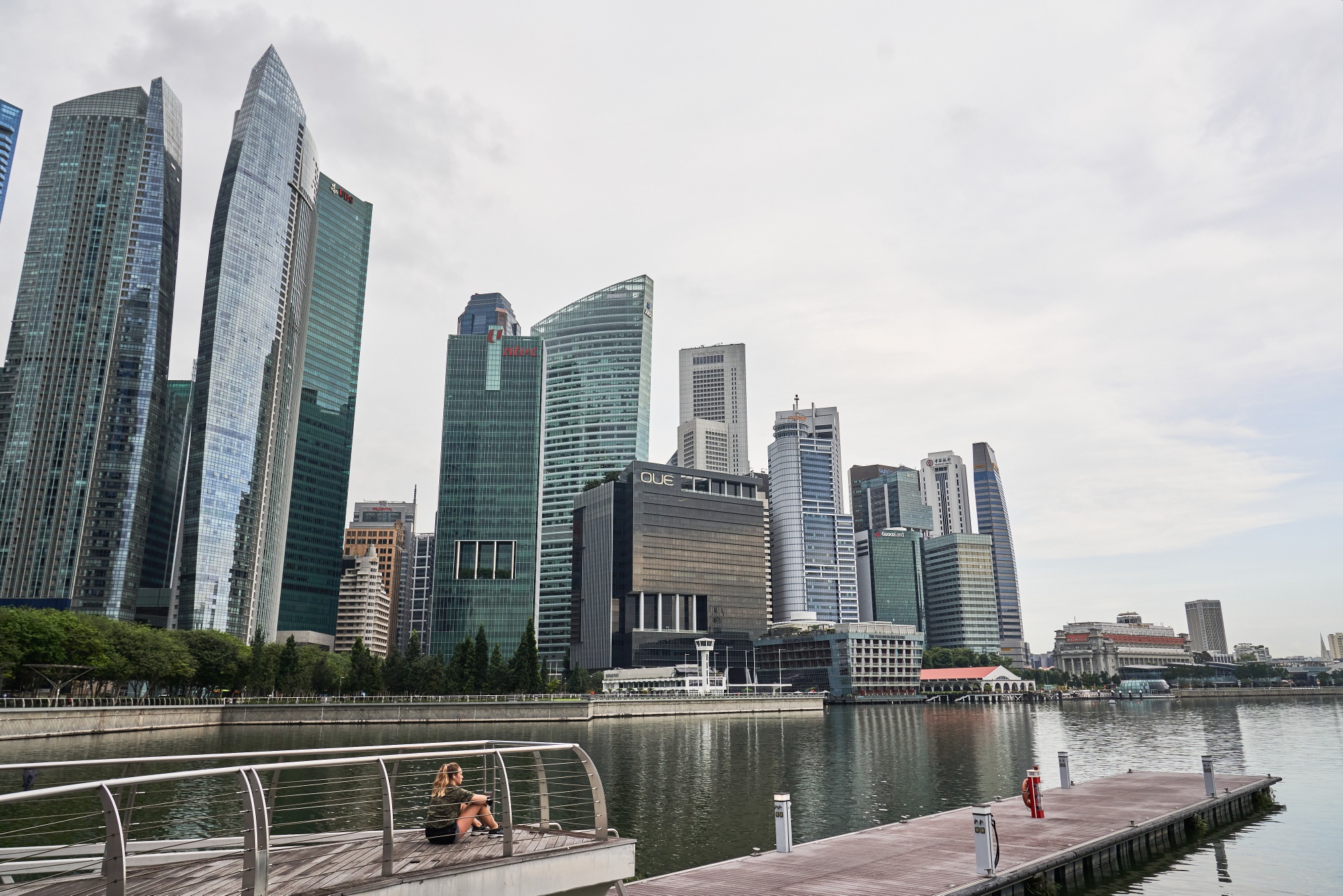 The central business district&nbsp;in Singapore&nbsp;on Nov. 3.