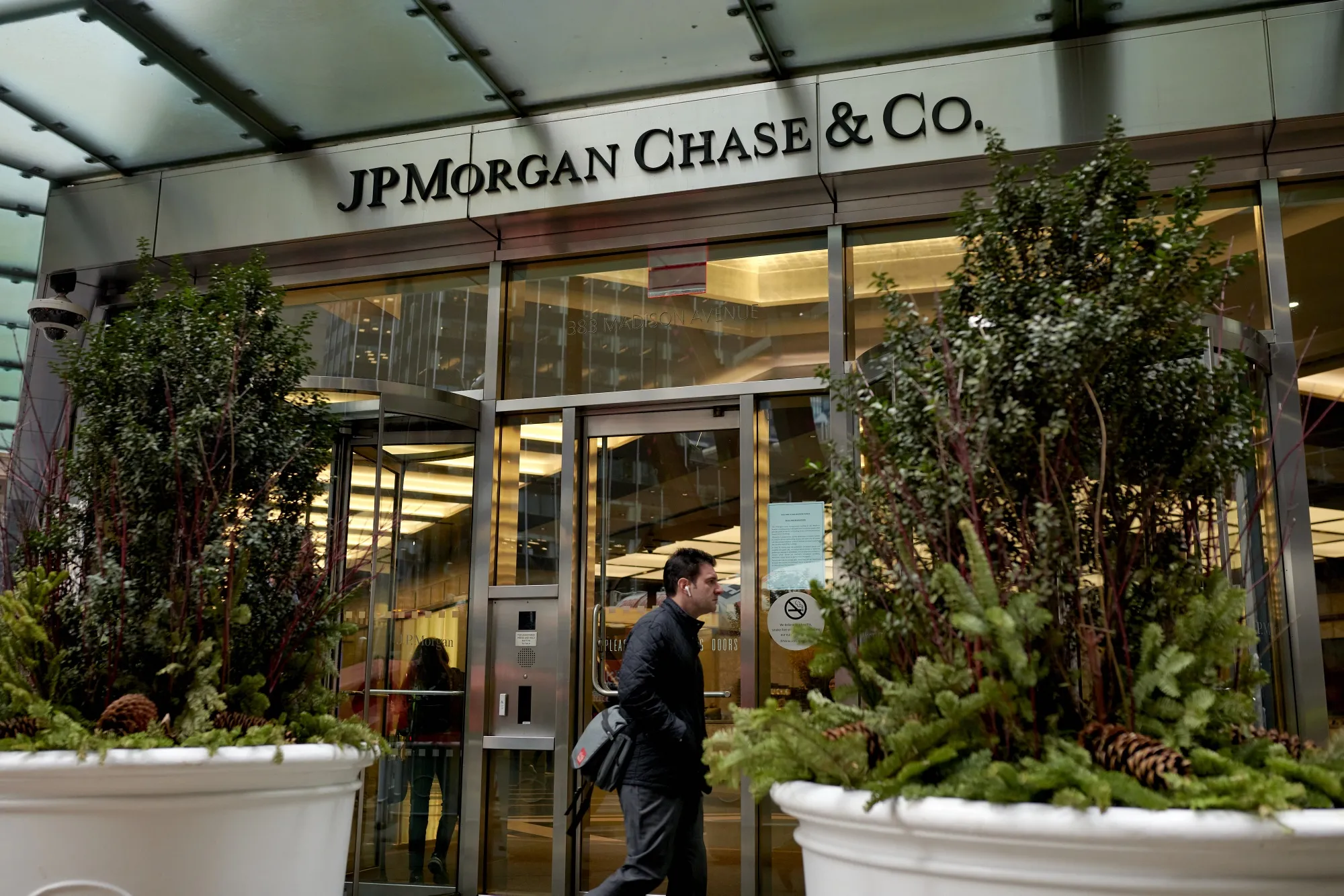 The JPMorgan Chase headquarters in New York.