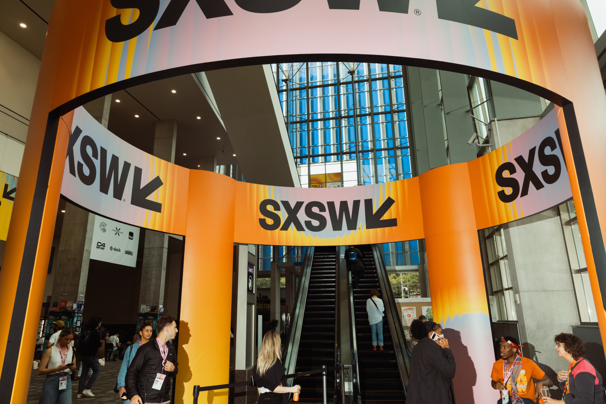 Attendees at the South by Southwest (SXSW) festival in Austin