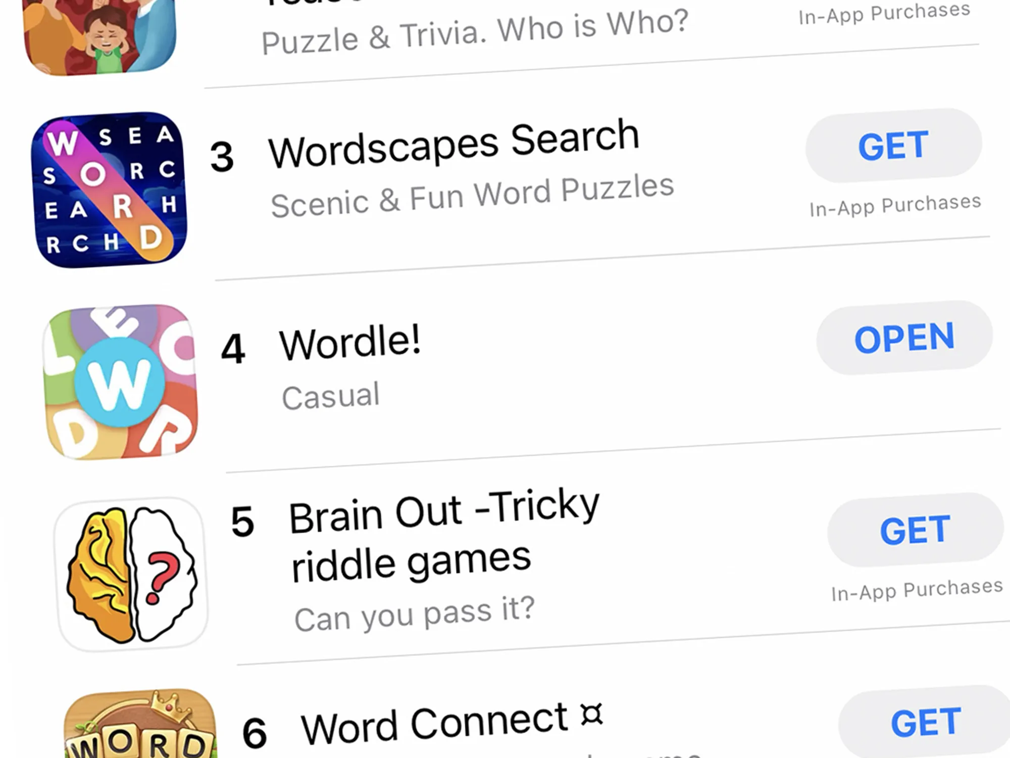 Wordle! at the App Store.