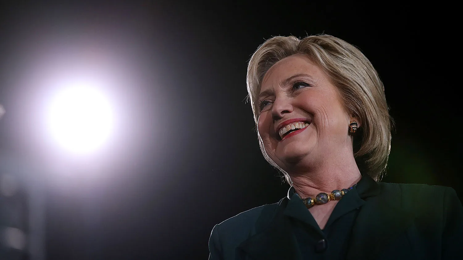 Democratic presidential candidate Hillary Clinton campaigns on Feb. 19, 2016, in Las Vegas.
