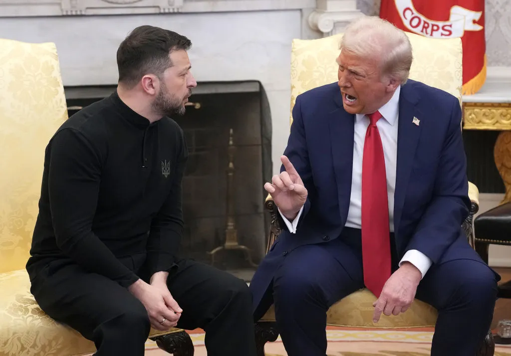 Donald Trump dressed down Ukrainian President Volodymyr Zelensky in the Oval Office when they met&nbsp;on Feb.&nbsp;28, 2025.