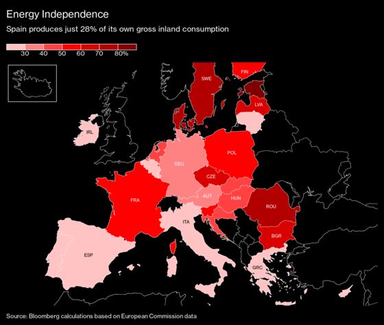 Spain Isn’t Concerned About Power Blackouts, Deputy PM Says