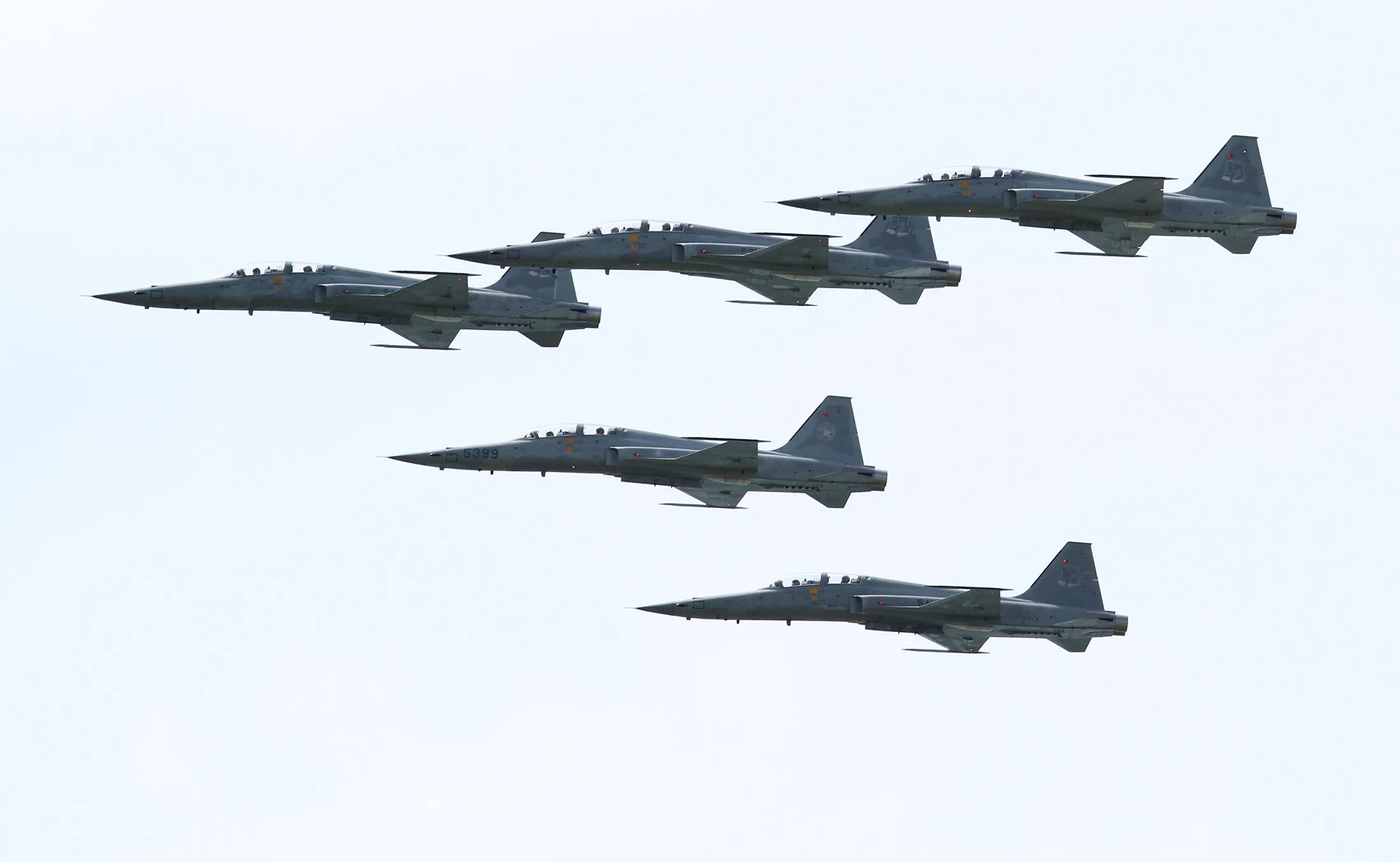 Taiwan’s&nbsp;Northrop Grumman-built F-5s have been in service since the mid-1970s and are now predominantly used for training.&nbsp;