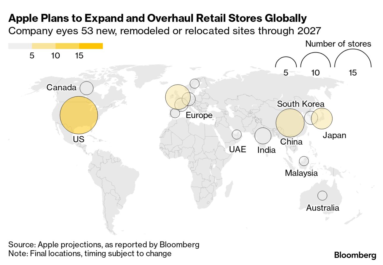 Apple Store Future Locations Worldwide: iPhone Maker Plans China