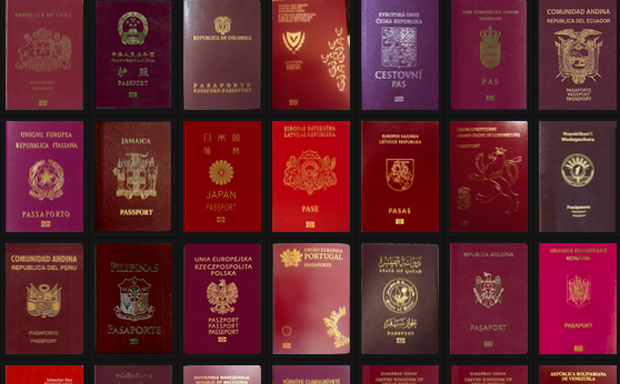 Can you judge a passport by its color?