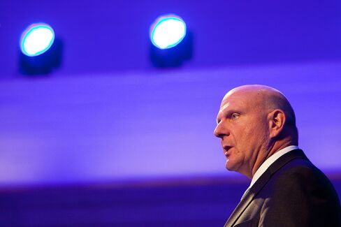 Microsoft CEO Steve Ballmer