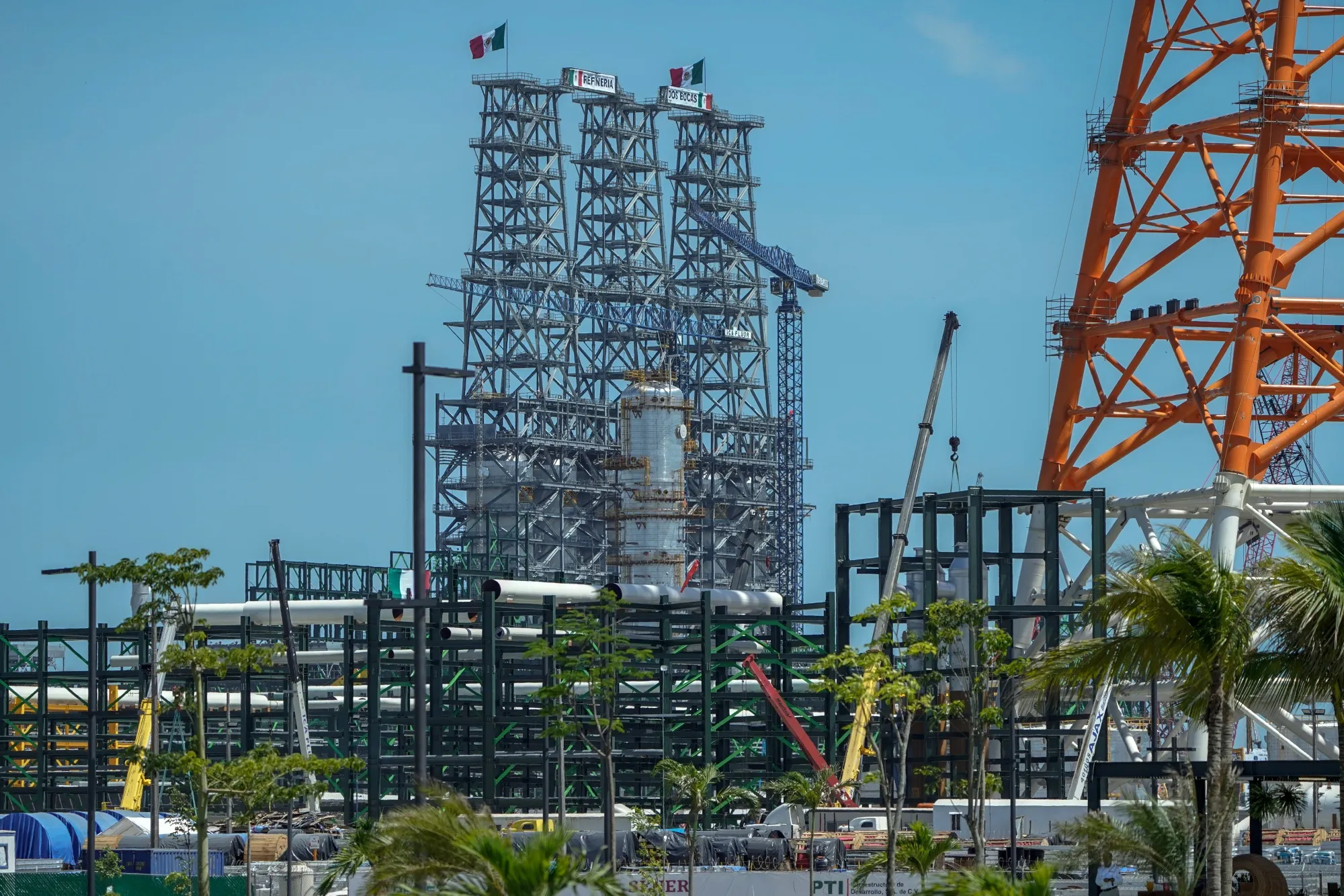 The Petroleos Mexicanos (PEMEX) Dos Bocas Olmeca refinery in the town of Paraiso, Tabasco state, Mexico in&nbsp;2022.&nbsp;