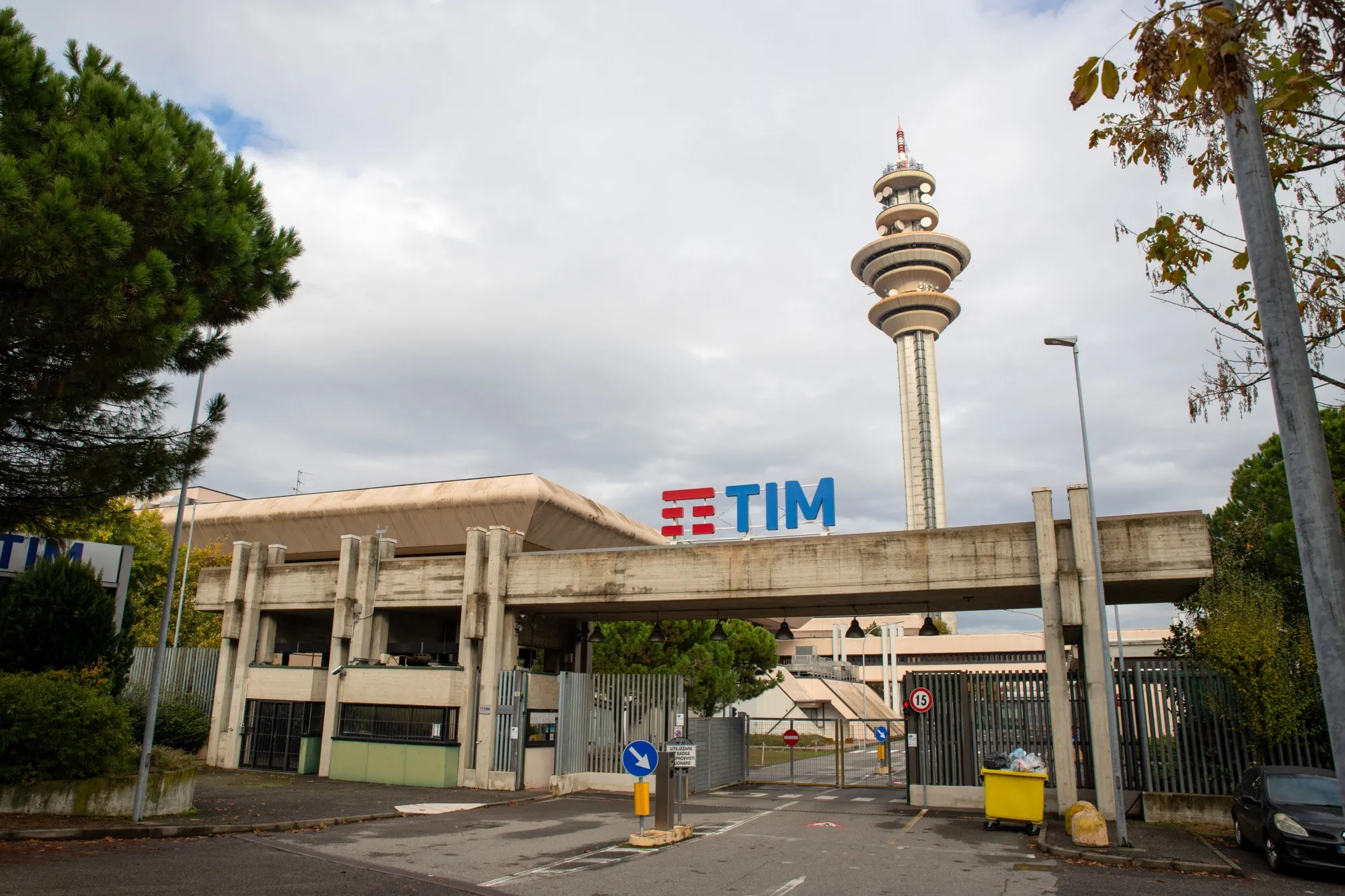 Telecom Italia headquarters in Rozzano, Italy.