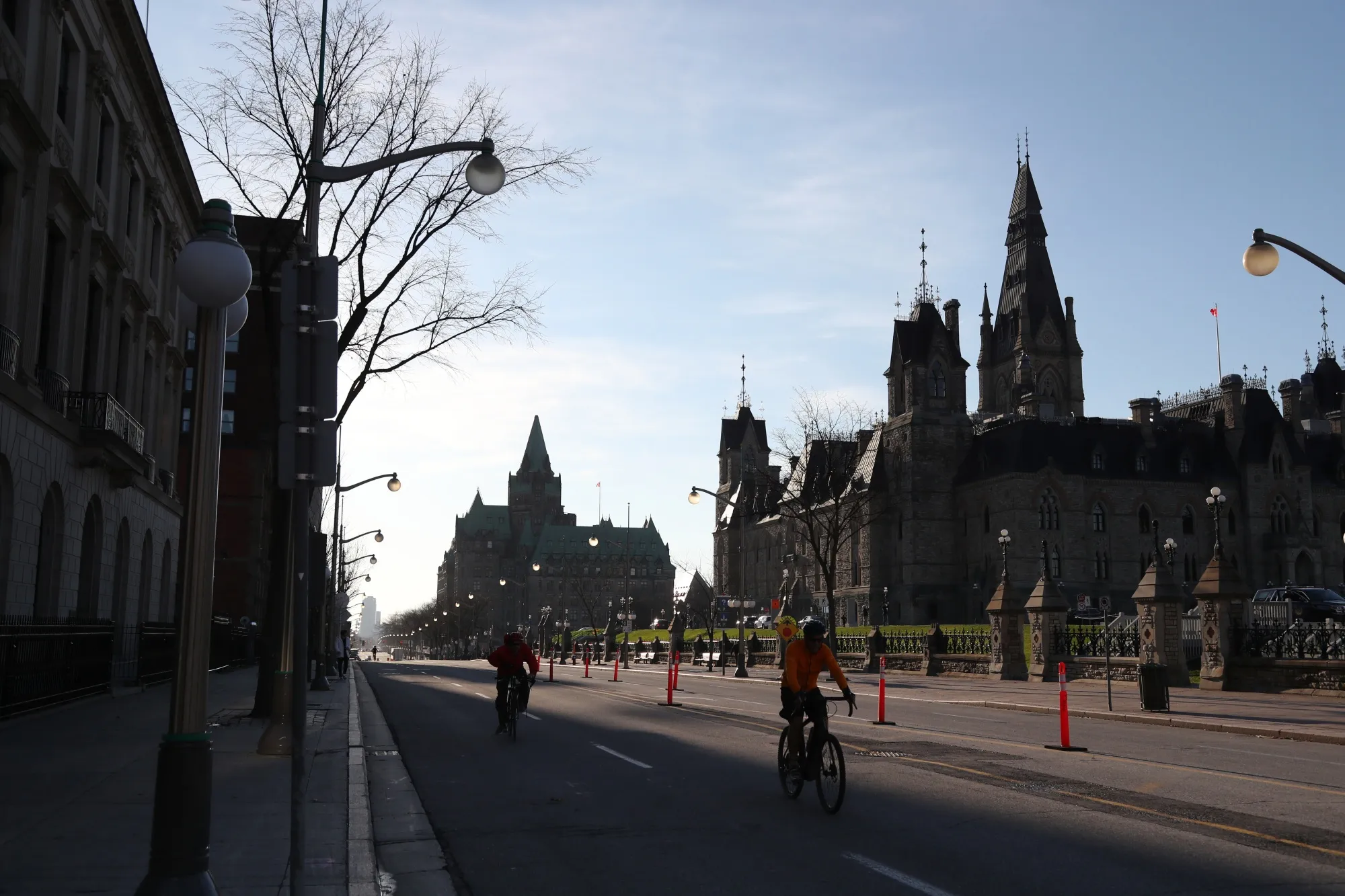 Parliament Hill in Ottawa, Ontario.