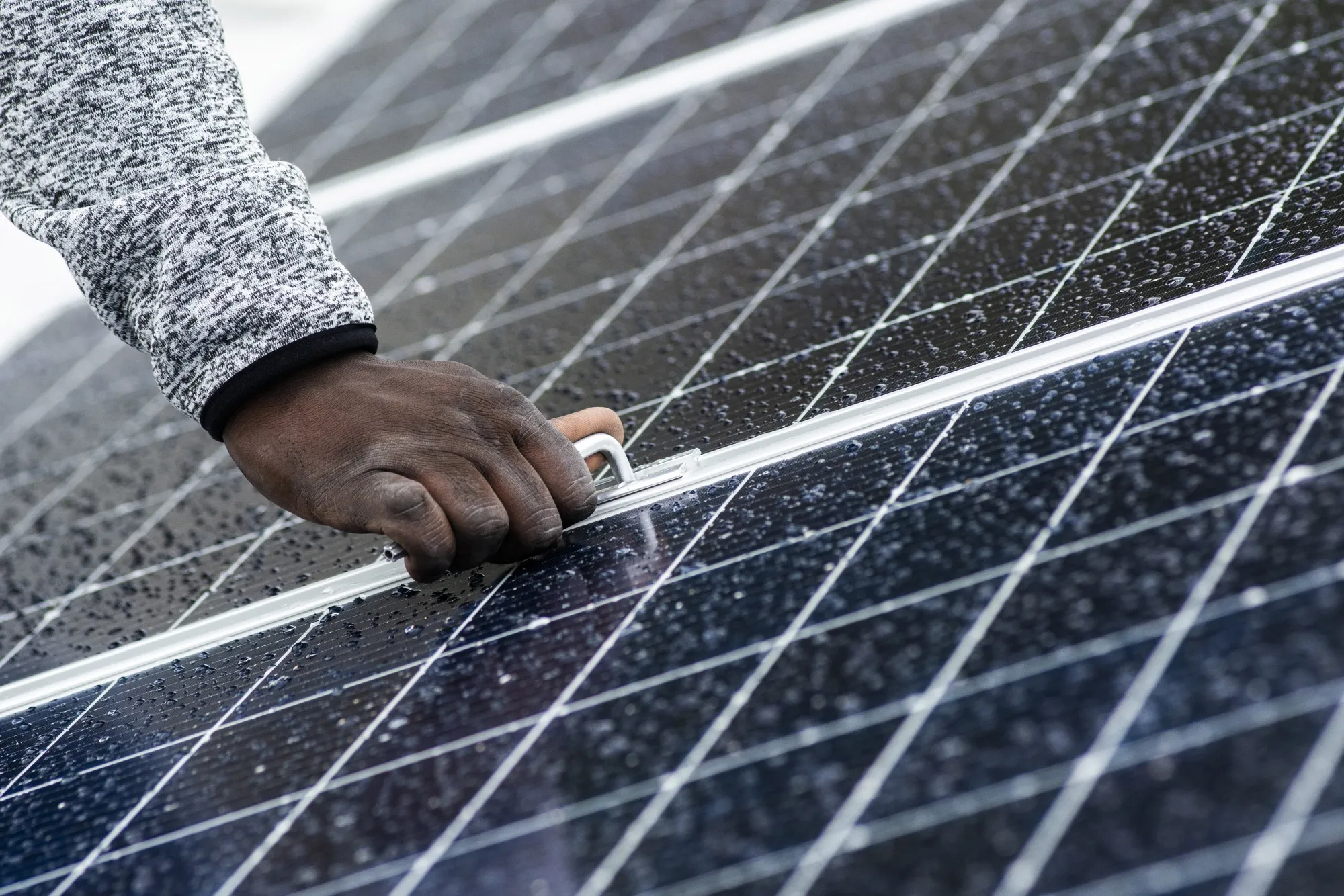 Residential Solar Installation As Energy Demand In Historic Decline