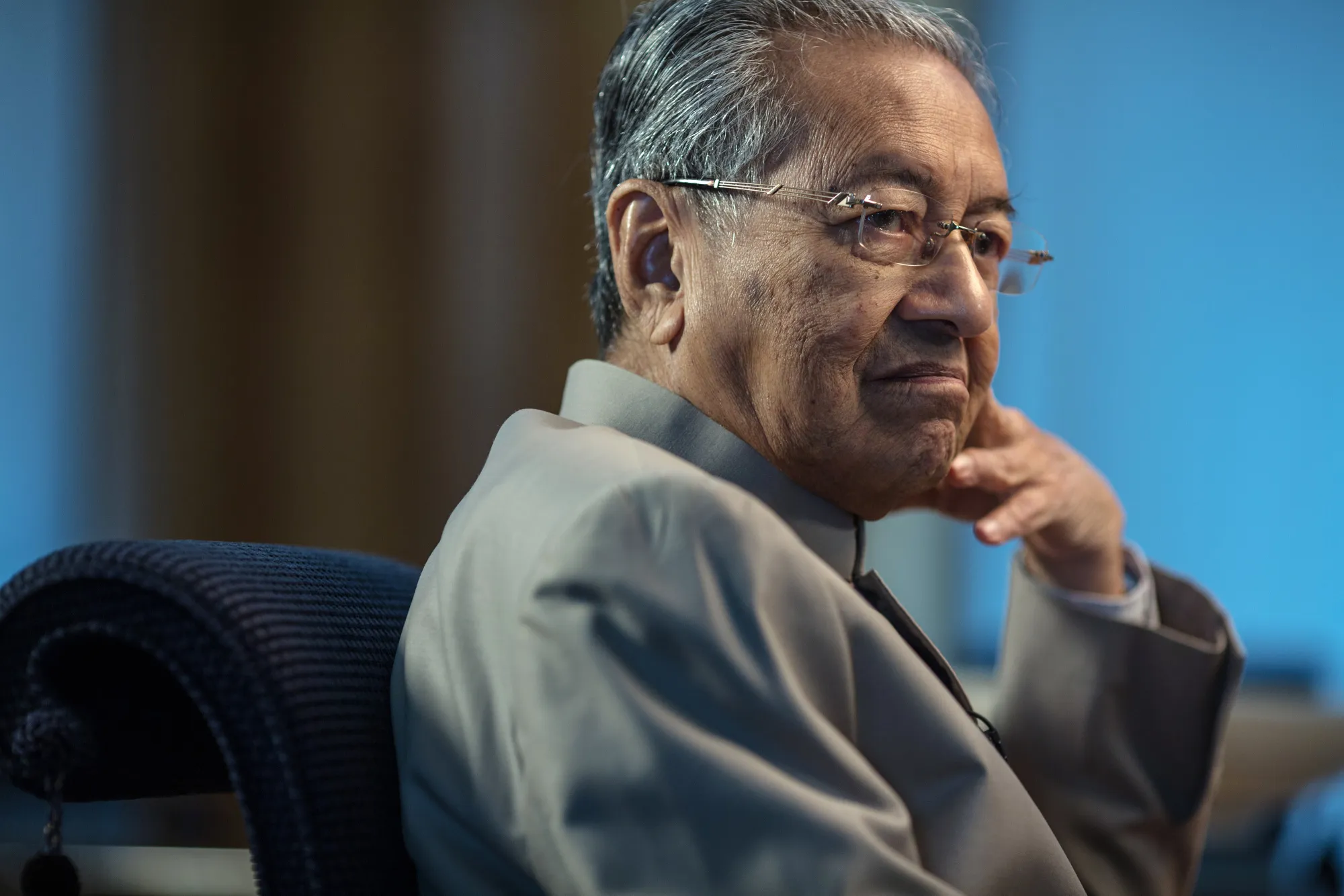 Mahathir Mohamad, Malaysia's former prime minister.
