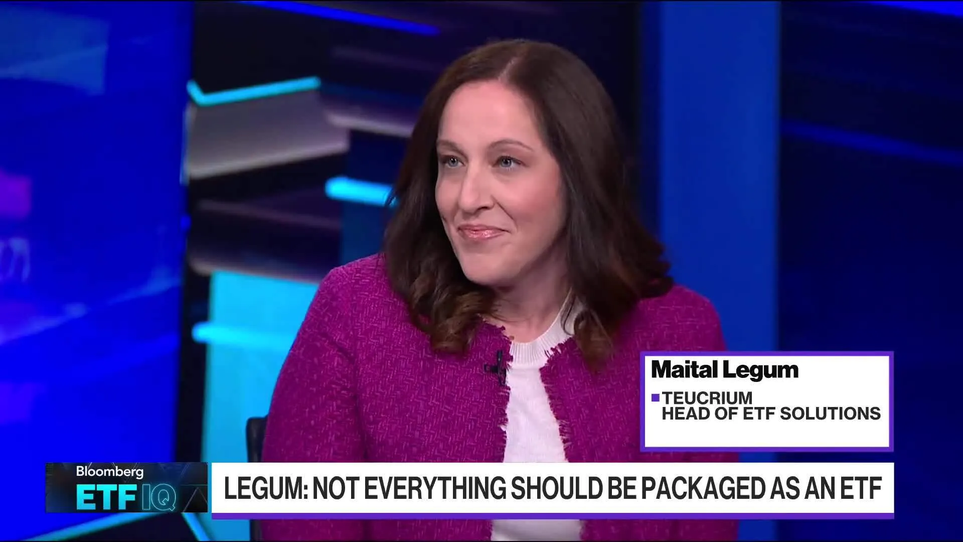 Watch Not Everything Should Be Packaged As an ETF: Legum - Bloomberg