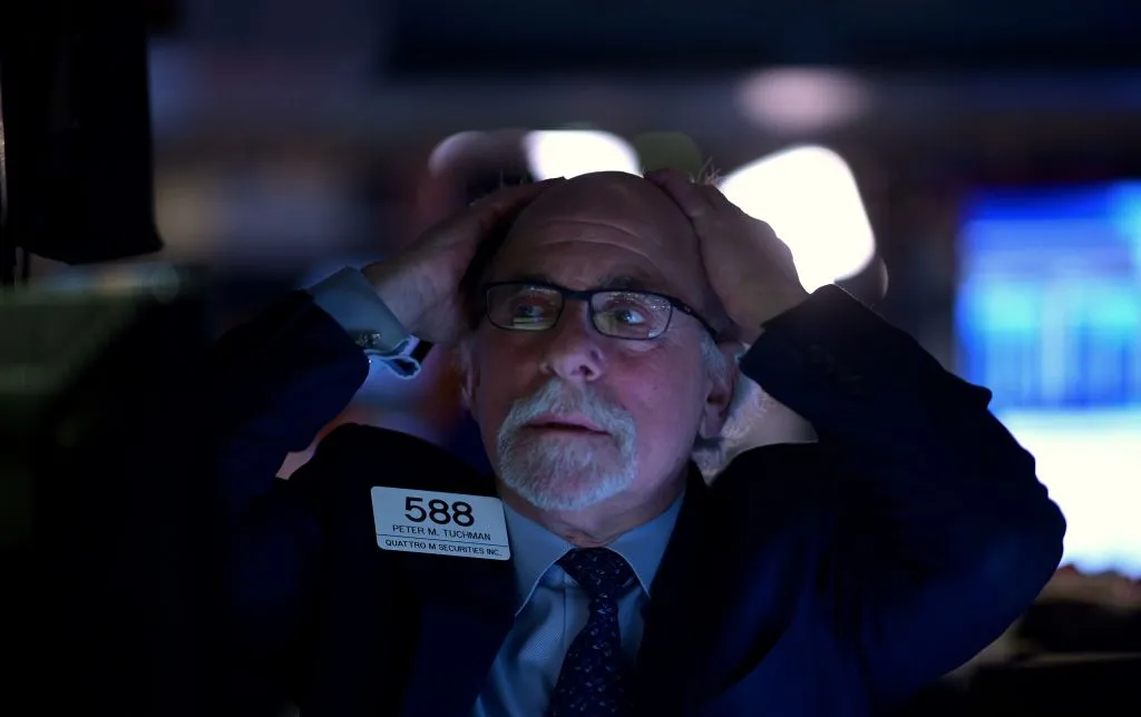 TFW the Dow falls 1,000 points.&nbsp;